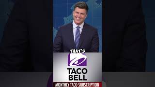 Taco Bell monthly subscription 🤣 [upl. by Jerold]