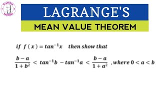 mean value theorem  lagranges mean value theorem  mean value theorem engineering mathematics 1 [upl. by Neeoma278]