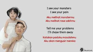 Ketie Sky  Monsters Lirik Lagu Terjemahan  TikTok Viral I see your monsters I see your pain [upl. by Jerusalem]