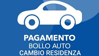 Bollo auto e cambio di residenza cosa cè da sapere con esempio pratico [upl. by Biron]