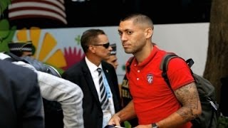 Raw US World Cup Team Arrives in Brazil [upl. by Resarf41]