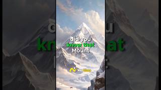 Amazing Comparison Between Mount Everest and Mount Mauna Kea shorts history mountains [upl. by Htir]