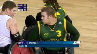 Wheelchair Rugby Final Highlights  Beijing 2008 Paralympic Games [upl. by Enilamme]