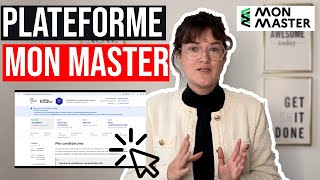 MON MASTER 2024  comment candidater sur la plateforme Mon Master tuto complet [upl. by Enyleve347]