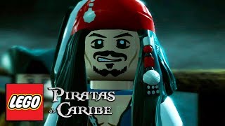 LEGO PIRATAS DO CARIBE XBOX 360PS3PSPWiiPC 17  O Barba Negra  Queen Annes Revenge PTBR [upl. by Annaeiluj]