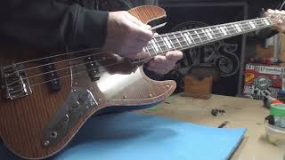 Bacchus Jazz Bass Made in Japan [upl. by Llirrem]