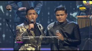 APM2016 Sufi Rashid ft Caliph Buskers  Kisah Dua Muka amp Sudah Ku Tahu [upl. by Nuris]