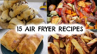 15 AIR FRYER RECIPES  WHAT TO COOK IN YOUR AIR FRYER  KERRY WHELPDALE [upl. by Aidnic915]