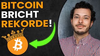 BITCOIN BRICHT REKORDE 🤯 So etwas gab es noch nie [upl. by Francesca]