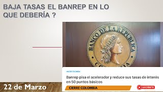 ESTÁ REACCIONANDO TARDE EL BANCO DE LA REPÚBLICA  Y QUE PASA CON CANACOL [upl. by Sillad743]