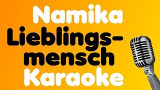 Namika • Lieblingsmensch • Karaoke [upl. by Zetnod681]