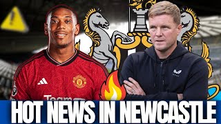 🔥MARTIAL LAW AT NEWCASTLE MAGPIES EYE SHOCK MOVE FOR FREE AGENT STRIKER [upl. by Anirtal]