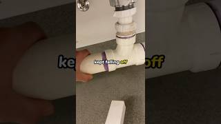 Pipes FALLING OFF of the Drain WATER EVERYWHERE Plumbing Fail plumber plumbing applumbing [upl. by Yaniv81]