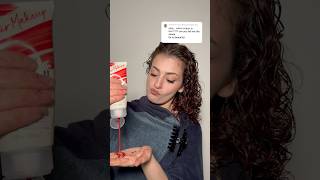 HOW TO GET RED HAIR with CurlsmithOfficial reply 3acurls haircolor diy viralshort [upl. by Caves79]