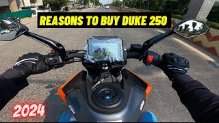 Reasons to buy DUKE 250 in 2024  New KTM DUKE 250 [upl. by Presley]