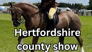 THATS SHOWING FOR YOU 🤦‍♀️  Hertfordshire County Show Ridden CampD’s Show Vlog [upl. by Avert]