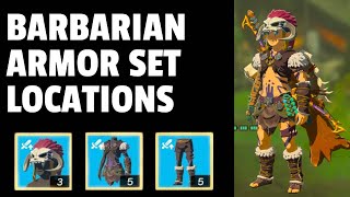 How to get the Barbarian armor set  The Legend of Zelda Tears of the Kingdom [upl. by Leo263]