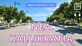 Walking Tour of Nea Kallikratia in Chalkidiki Greece [upl. by Towbin549]