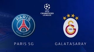 PSG  Galatasaray  LDC Phase de poule Journée 1 [upl. by Esirtal972]