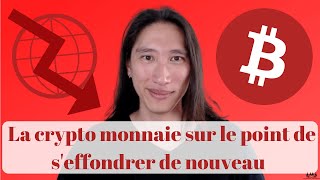 Crypto News  La crypto monnaie sur le point de s’effondrer à nouveau  Nouvelle chute du Bitcoin 🔴 [upl. by Abraham]