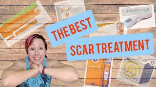 THE BEST SCAR TREATMENT reviews of 6 products what FINALLY worked [upl. by Amaerd]