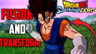 How To Transform amp Fuse in Dragon Ball Sparking Zero [upl. by Assyli254]