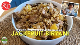 How to Make Delicious Vegan Jackfruit Biryani in a Multicooker [upl. by Aniraz833]