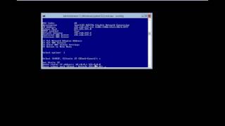 Using Sconfig Commands in Server 2012 Core [upl. by Beckman]