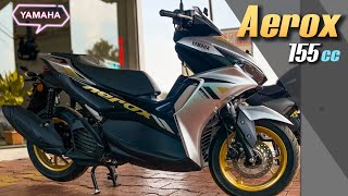 2024 YAMAHA Aerox 🔥  Updated Aerox 155 Detailed video  Harsh verma [upl. by Vinni949]