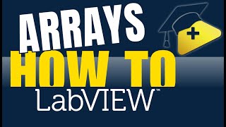 How to use arrays in LabVIEW [upl. by Koch]