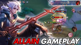 ALLAIN JUNGLE PRO GAMEPLAY  AoV  傳說對決  RoV  Liên Quân Mobile [upl. by Mcdade]