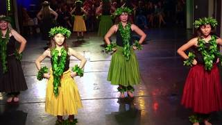 He Mele No Lilo  Hawaiian Hula Choreography  Student dance performacne [upl. by Moody]