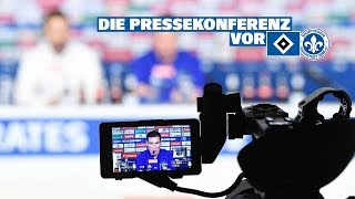 RELIVE Die Pressekonferenz vor dem Spiel gegen Darmstadt [upl. by Novat]