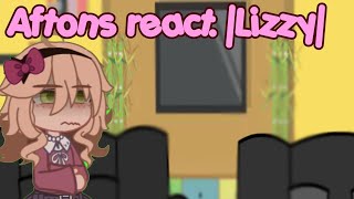 Aftons react Elizabeth Afton Short Enjoy my remake [upl. by Oab]