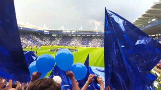 Andrea Bocelli full performance  Leicester City vs Everton 070516 [upl. by Helprin]