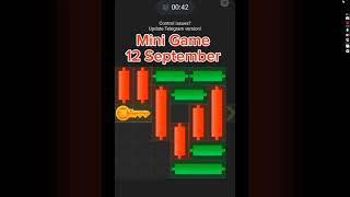 Mini Game Today 12 September Hamster Kombat How To Solve Mini Game Puzzle in Hamster Kombat SOLVED [upl. by Goodhen]