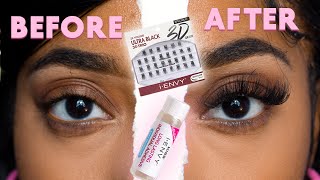 INDIVIDUAL EYELASHES TUTORIAL  6 [upl. by Akirej]