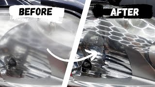 Headlight restoration and protection made simple in 10 minutes with IGL Coatings [upl. by Hajan625]