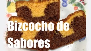 Cómo hacer bizcocho de sabores [upl. by Oriaj]