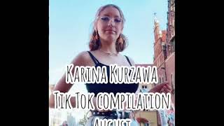 Karina Kurzawa TikTok compilation  August 2020 [upl. by Sergei]