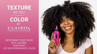 Refresh Your Hair or Add a Pop of Color with JAZZING Temporary or SemiPermanent Color [upl. by Ellenid]