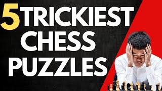 Top 5  Trickiest Chess Puzzles to Solve  2024 [upl. by Ardisi]