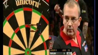 Phil Taylor V Ted Hankey 33 [upl. by Yeo558]