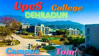 UPES COLLEGE CAMPUS TOUR  University Of Petroleum and Energy Studies Dehradun❤️ Rounakydv30 [upl. by Atnahsa]