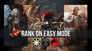 This deck was easy wins  Standard Mythic MTG Arena [upl. by Eelyrehc]