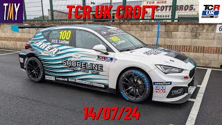 TCR UK Championship  Croft  140724 [upl. by Uzial]