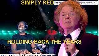 Simply Red  Holding Back The Years Symphonica In Rosso REACTION [upl. by Jacki827]