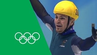 Steven Bradburys Unbelievable Gold Medal Victory  Olympic Rewind [upl. by Ynomrah911]