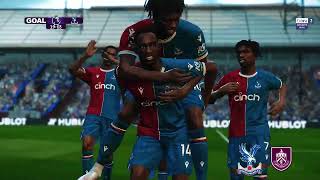 Crystal Palace vs Burnley Highlights  Premier League  PES 21 [upl. by Gaivn303]