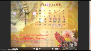 Buy Online Sai Baba Table Calendar 2015 [upl. by Saleem]